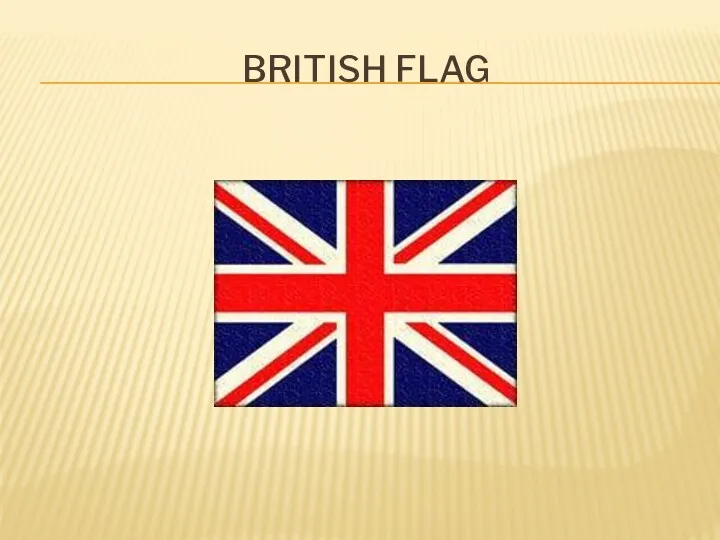 BRITISH FLAG