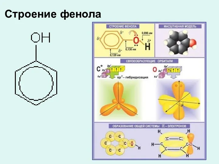 Строение фенола