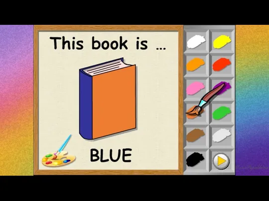 This book is … BLUE