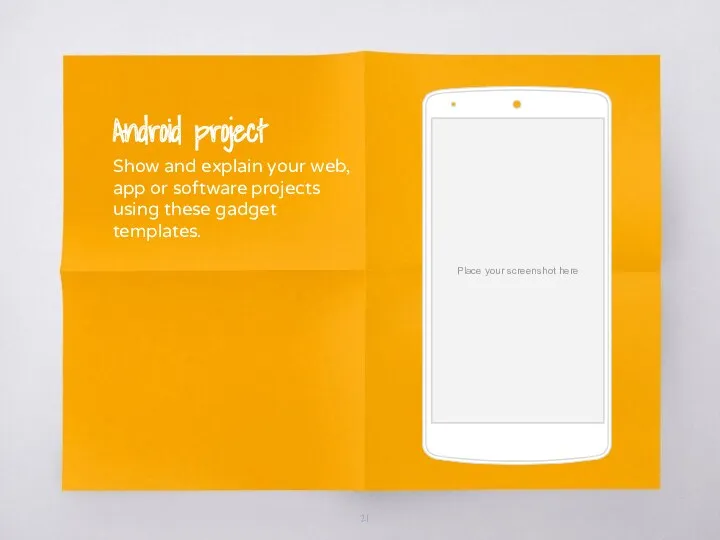 Android project Show and explain your web, app or software