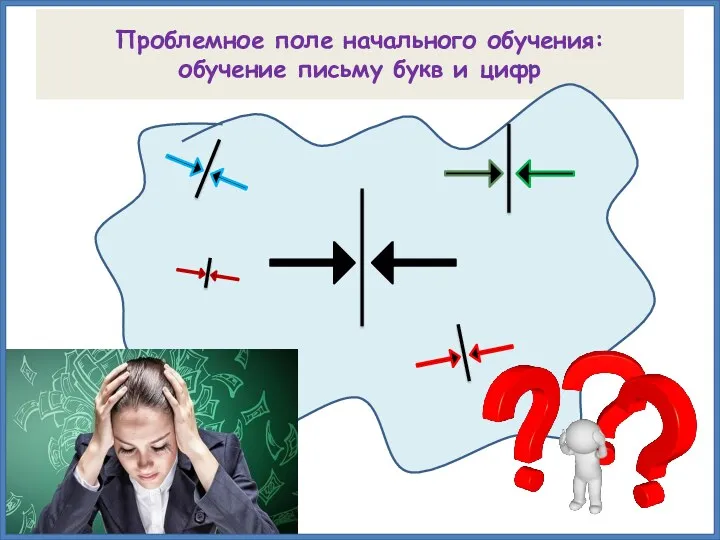 Проблемное поле начального обучения: обучение письму букв и цифр