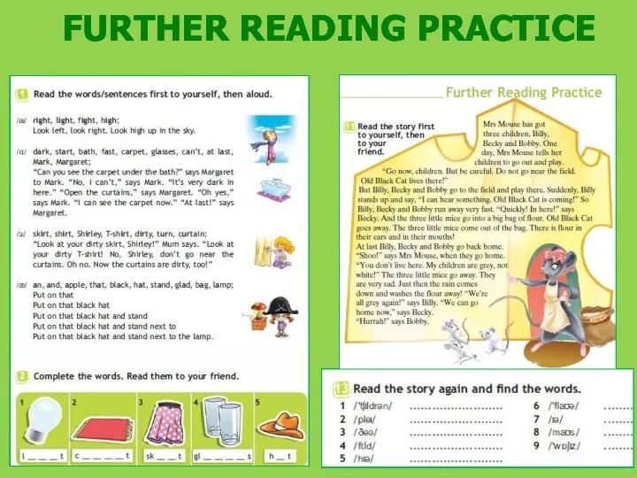 FURTHER READING PRACTICE