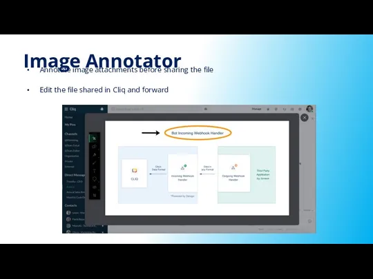 Image Annotator Annotate image attachments before sharing the file Edit