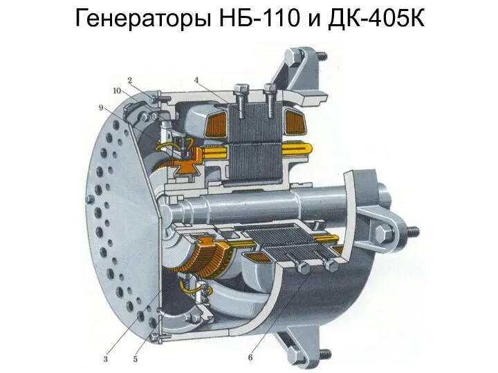Генераторы НБ-110 и ДК-405К