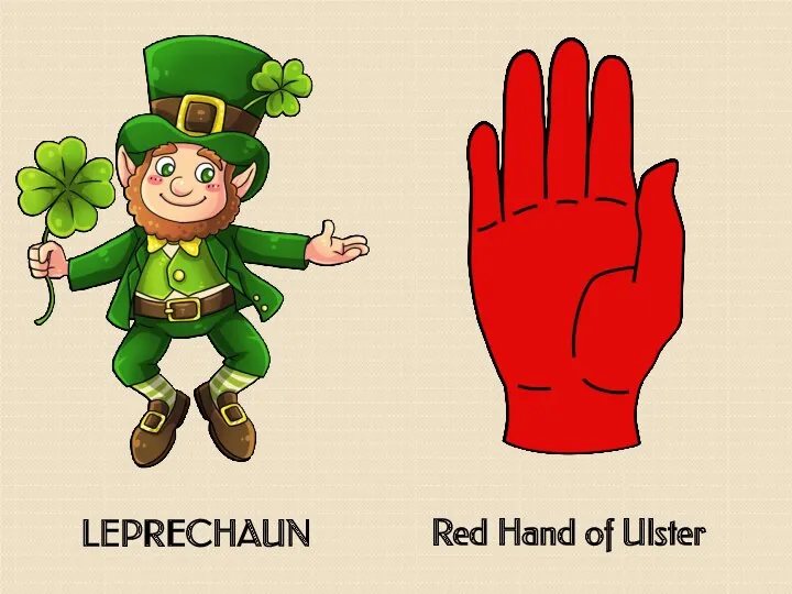 LEPRECHAUN Red Hand of Ulster