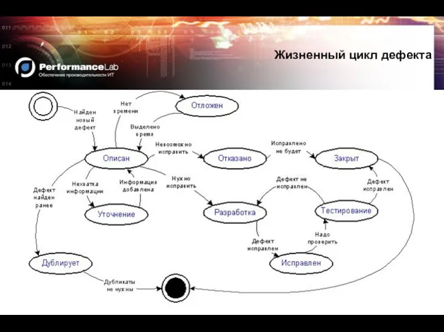 Жизненный цикл дефекта