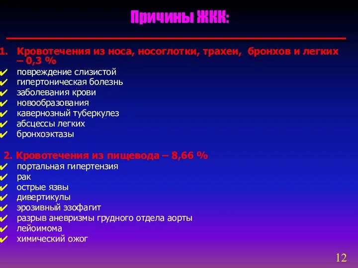 Кровотечения из носа, носоглотки, трахеи, бронхов и легких – 0,3