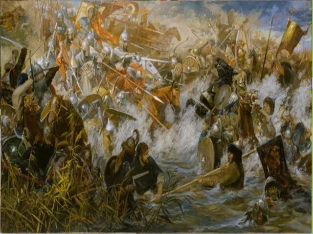 Битва на реке Вожа (11 августа 1378 г.) 23 ТАТАРЫ в начале битвы