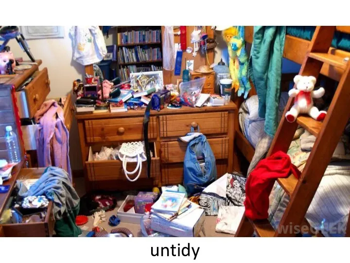 untidy