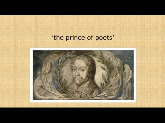 ‘the prince of poets’