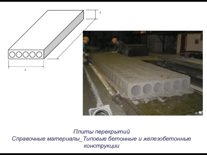 Плиты перекрытий Справочные материалы_Типовые бетонные и железобетонные конструкции