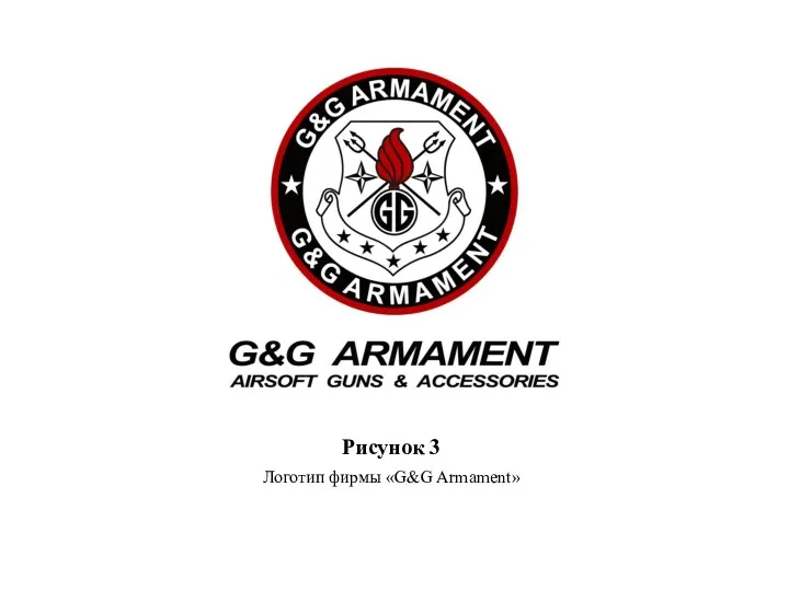 Рисунок 3 Логотип фирмы «G&G Armament»