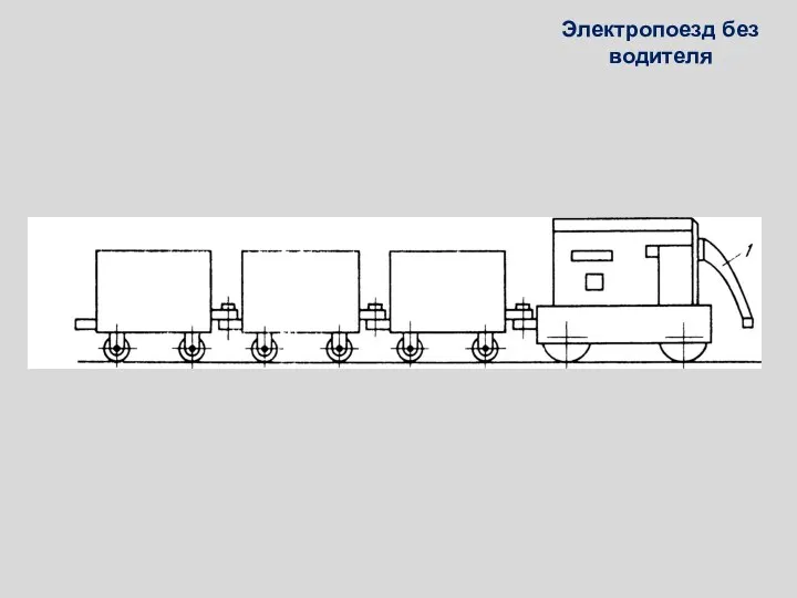 Электропоезд без водителя