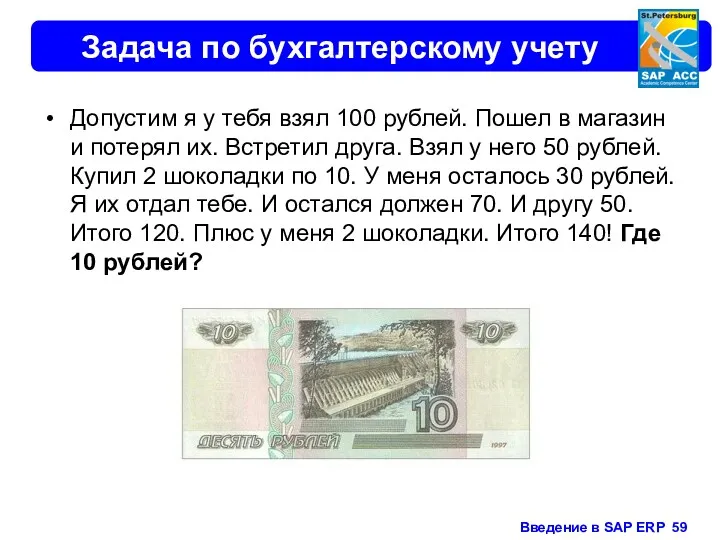 Задача по бухгалтерскому учету Допустим я у тебя взял 100