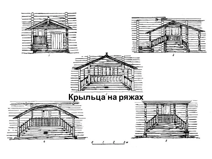 Крыльца на ряжах