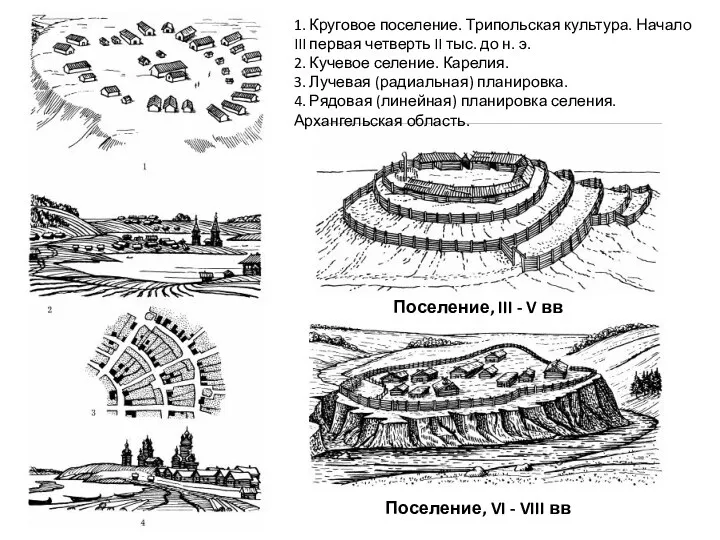 1. Круговое поселение. Трипольская культура. Начало III первая четверть II