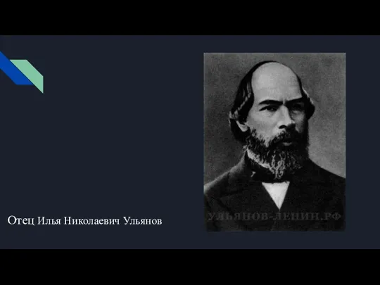 Отец Илья Николаевич Ульянов