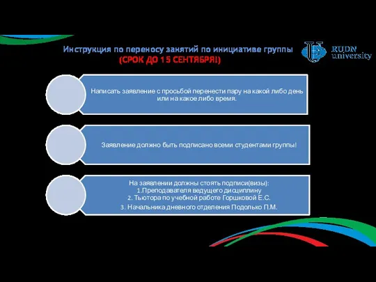 Инструкция по переносу занятий по инициативе группы (СРОК ДО 15 СЕНТЯБРЯ!)