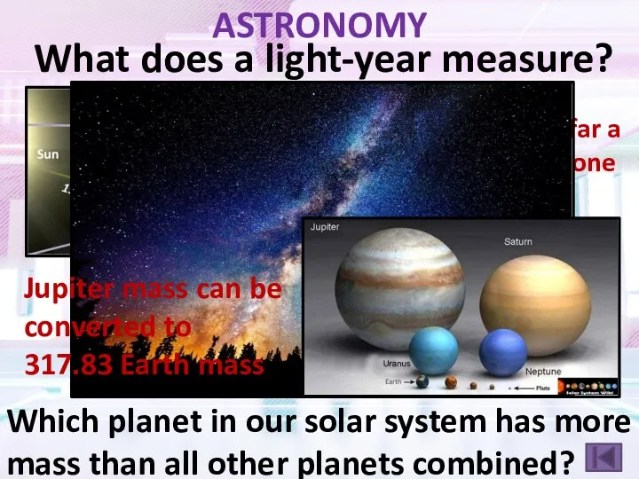 Which planet in our solar system has more mass than
