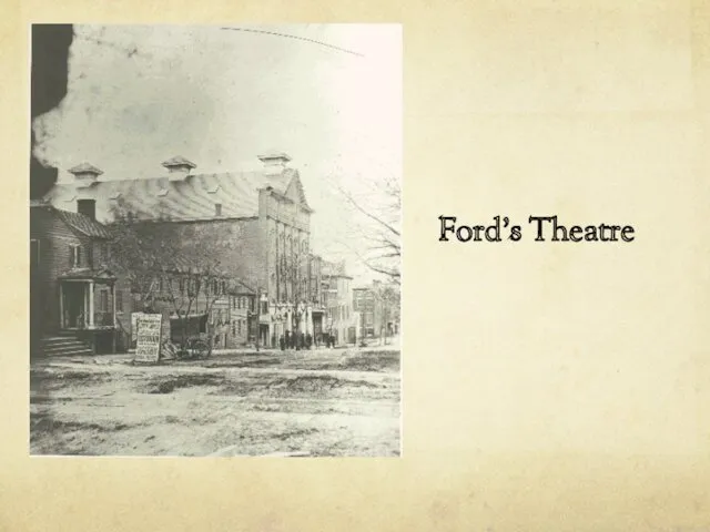 Ford’s Theatre