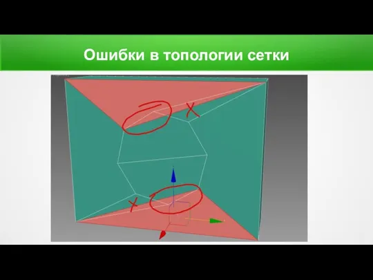 Ошибки в топологии сетки