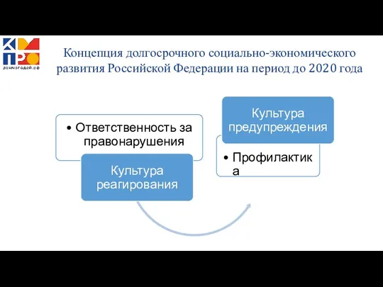 Концепция долгосрочного социально-экономического развития Российской Федерации на период до 2020 года