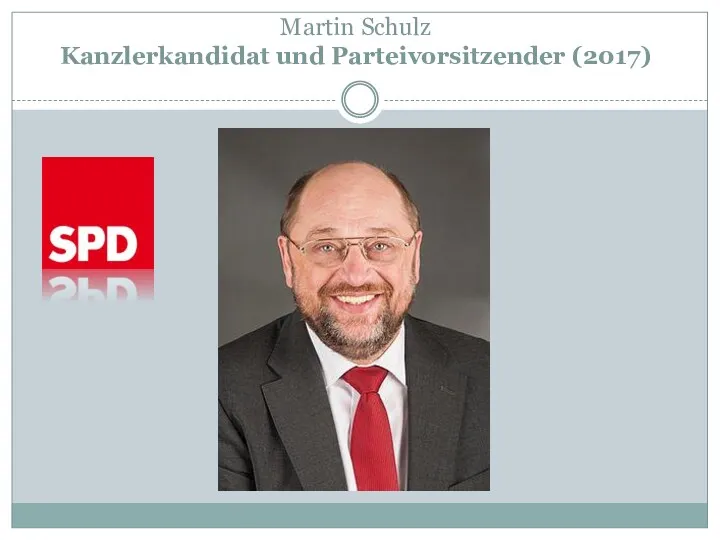 Martin Schulz Kanzlerkandidat und Parteivorsitzender (2017)