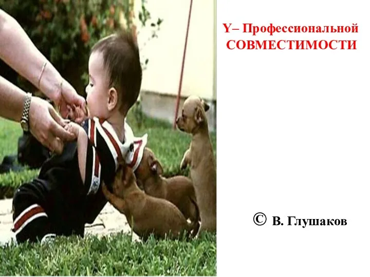 Y– Профессиональной СОВМЕСТИМОСТИ © В. Глушаков © В. Глушаков