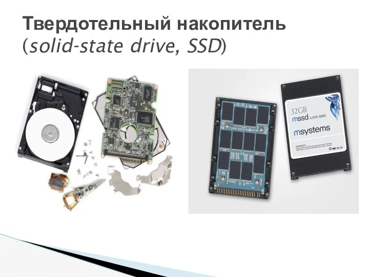 Твердотельный накопитель (solid-state drive, SSD)