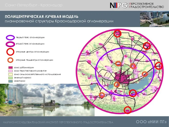 НАУЧНО-ИССЛЕДОВАТЕЛЬСКИЙ ИНСТИТУТ ПЕРСПЕКТИВНОГО ГРАДОСТРОИТЕЛЬСТВА ООО «НИИ ПГ» Санкт-Петербург - Краснодар
