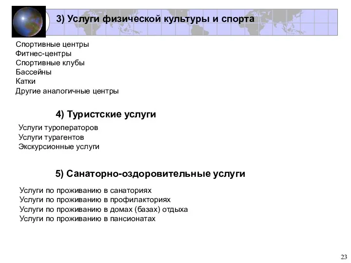 Спортивные центры Фитнес-центры Спортивные клубы Бассейны Катки Другие аналогичные центры