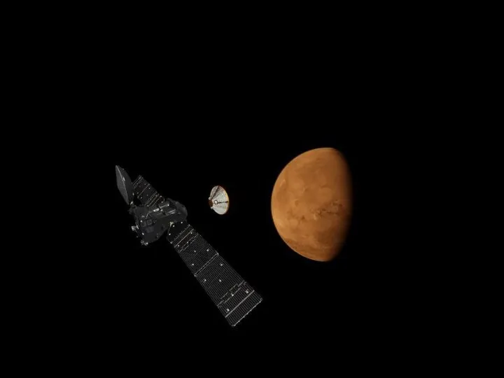 ExoMars 2016 Trace Gas Orbiter and Descent and Entry Module