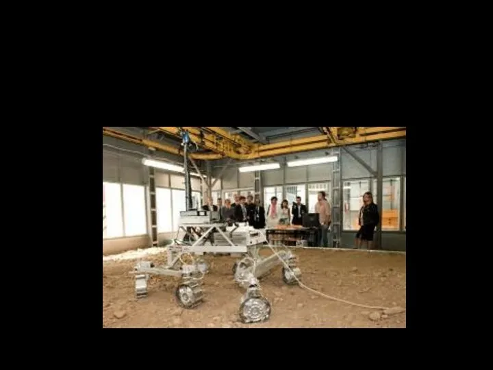 ExoMars 2020 Martian rover Tests in lab