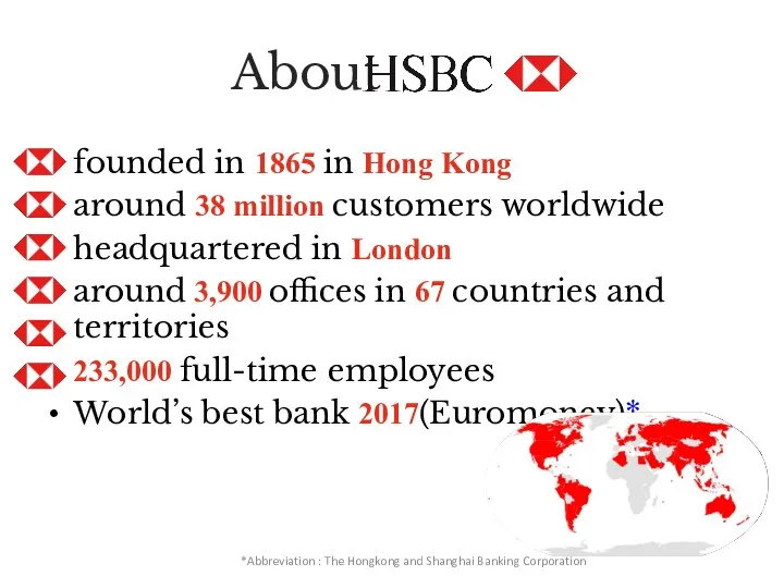 About founded in 1865 in Hong Kong around 38 million