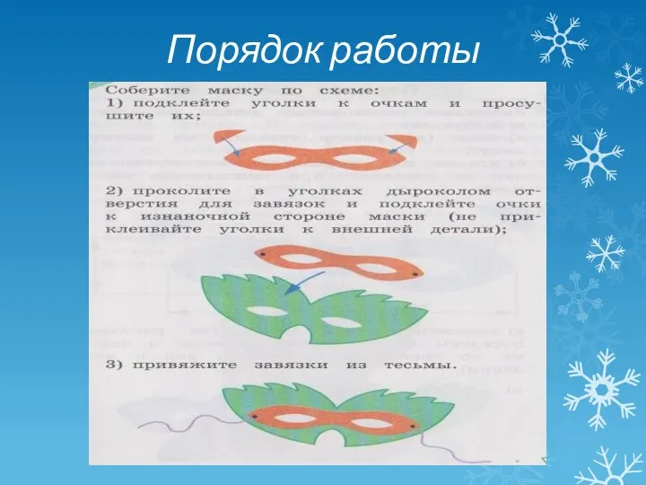 Порядок работы