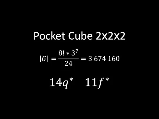 Pocket Cube 2х2х2