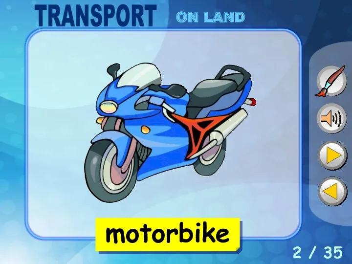 2 / 35 motorbike ON LAND
