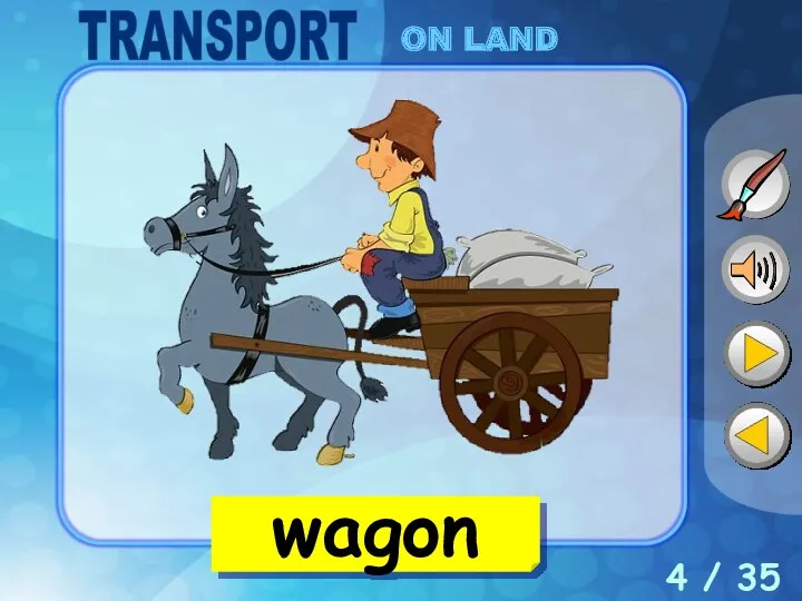 4 / 35 wagon ON LAND