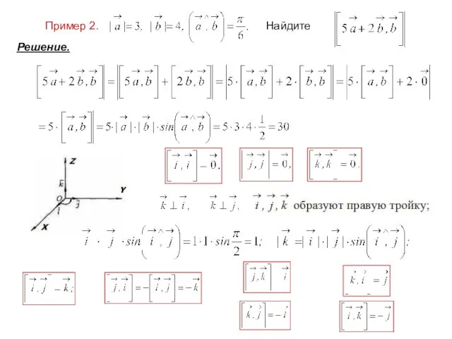 Пример 2. Решение. Найдите