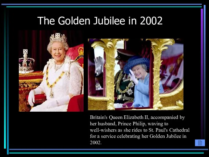 The Golden Jubilee in 2002