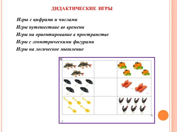 дидактические игры Игры с цифрами и числами Игры путешествие во времени Игры на