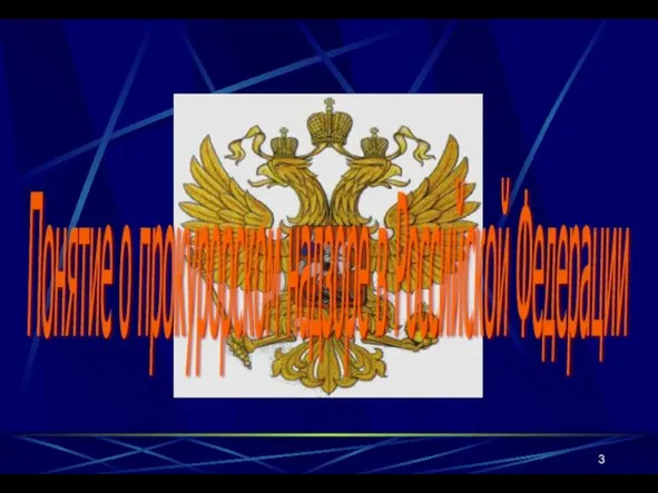 Понятие о прокурорском надзоре в Российской Федерации