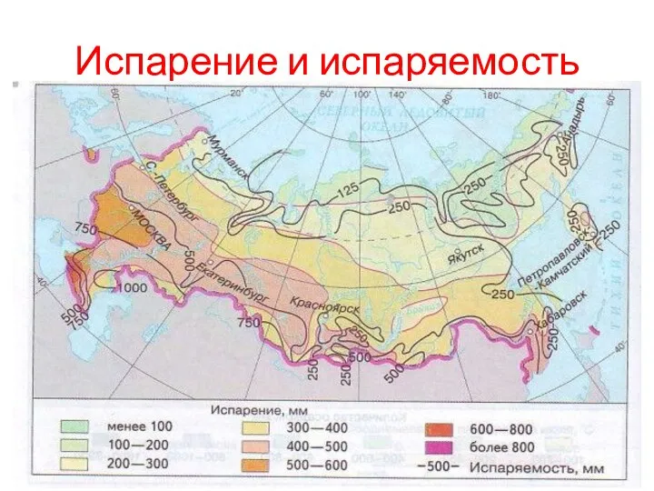 Испарение и испаряемость