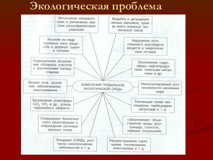 Экологическая проблема