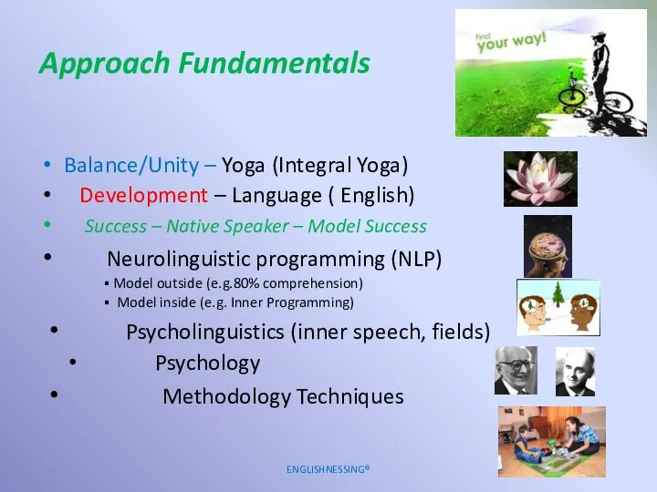 Approach Fundamentals Balance/Unity – Yoga (Integral Yoga) Development – Language