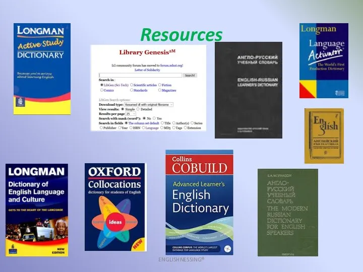 Resources ENGLISHNESSING®