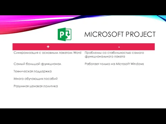 MICROSOFT PROJECT