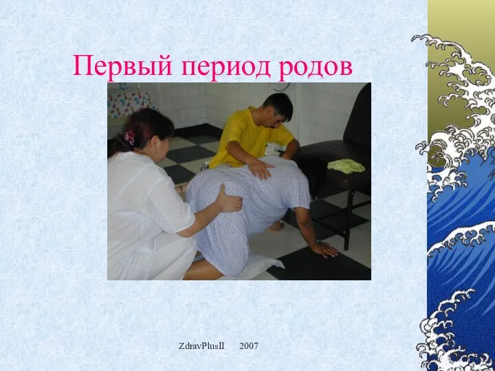 ZdravPlusII 2007 Первый период родов