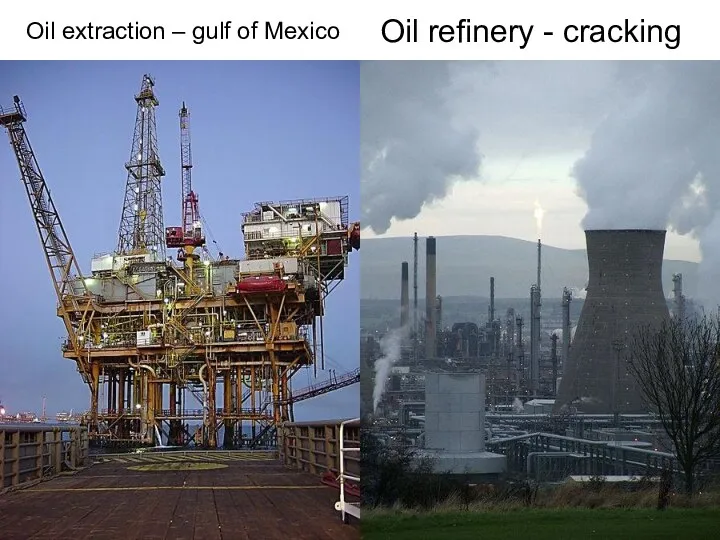 Oil extraction – gulf of Mexico Lecture #3 - Energy