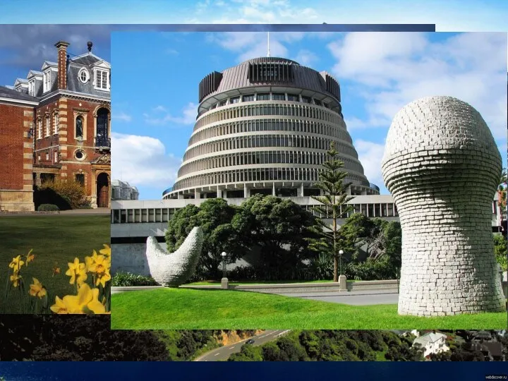 Столица Новой Зеландии – Веллингтон, находится на юге Северного острова.